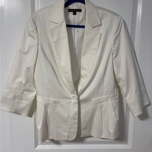 Lafayette 148 New York white  Blazer